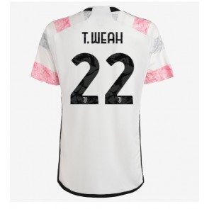 Juventus Timothy Weah #22 Gostujuci Dres 2023-24 Kratak Rukavima